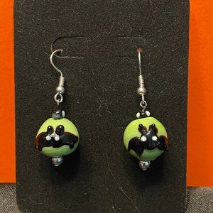 Halloween Bat Earrings